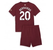 Manchester City Bernardo Silva #20 Koszulka Trzecia dzieci 2024-25 Krótki Rękaw (+ krótkie spodenki)